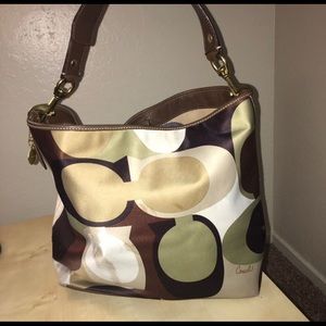Limited Edition Olive Scarf Print Tote Bag